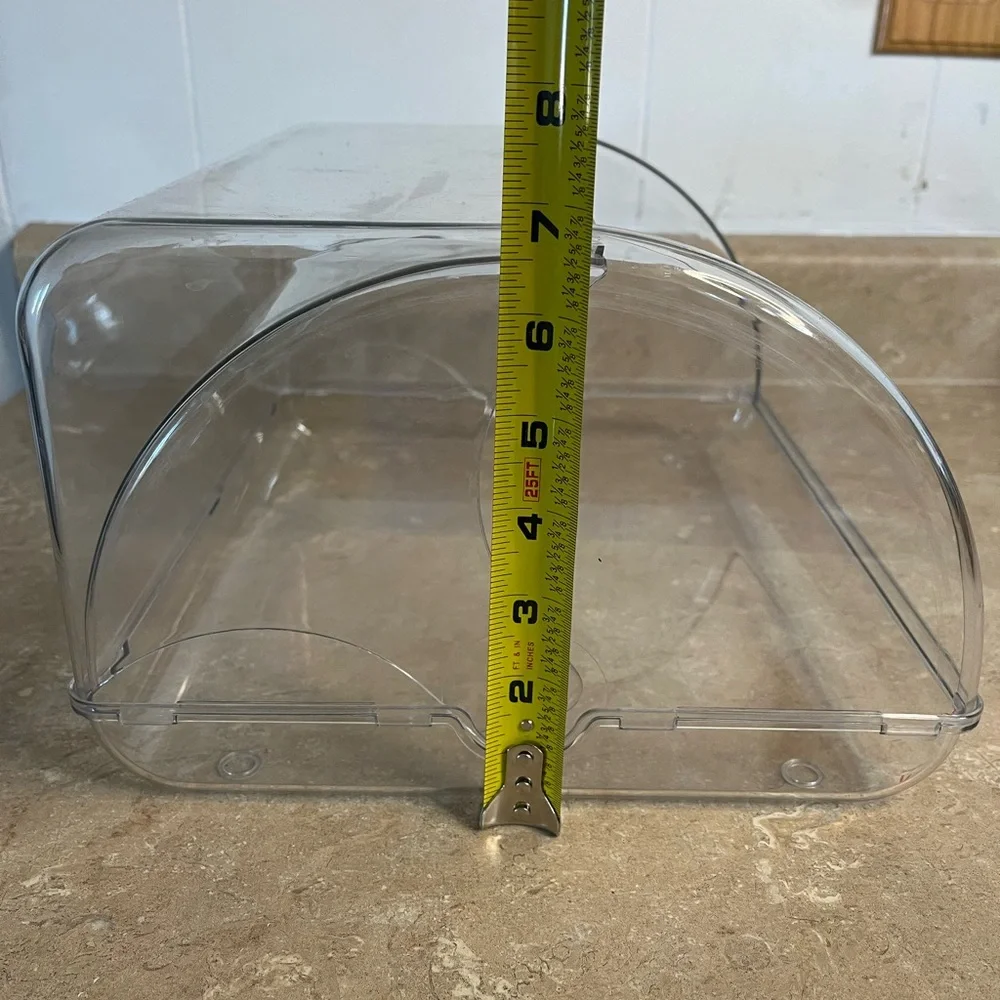 Clear Acrylic Bread Box
